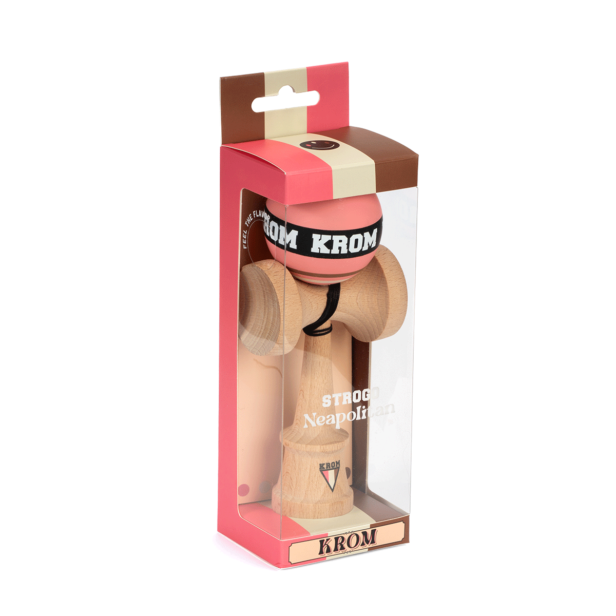 KROM Kendama Strogo Neapolitan Strawberry