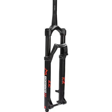 Marzocchi Bomber Z2 Suspension Fork: 29", 100mm, Rail Damper, 15 x 110mm, 44mm Offset, Matte Black Marzocchi