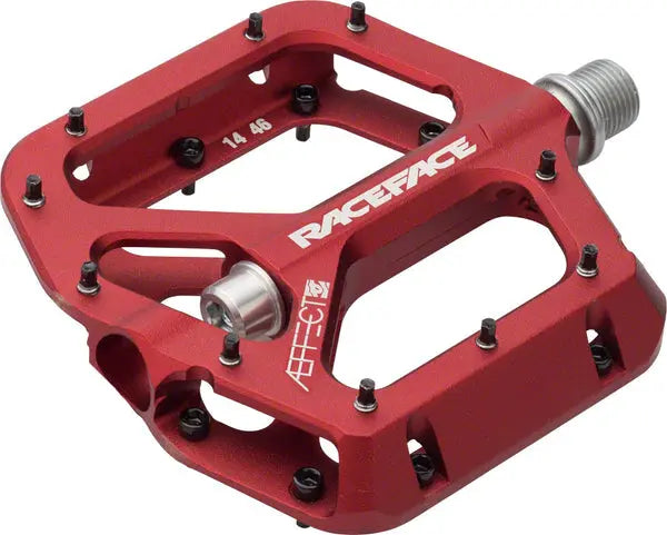 Race Face Aeffect AL- 6061 Pedals Red 9/16" RaceFace