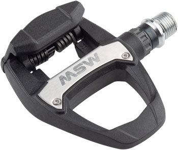 MSW Judo Pedals - Single Side Road Clipless, Composite, 9/16", Black BIKEFACTORY HAWAII