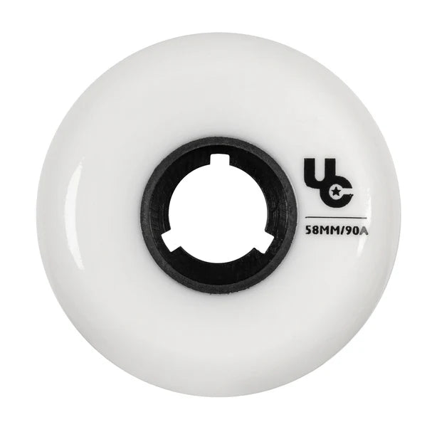 Daily Rollin Aggressive Wheels 58mm (90A) - White