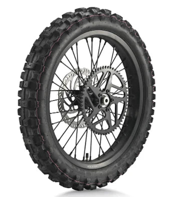 E Ride Pro 18" Black Rear Wheel Assembly w/ Fatty Tire 100/90-18 SHE7020
