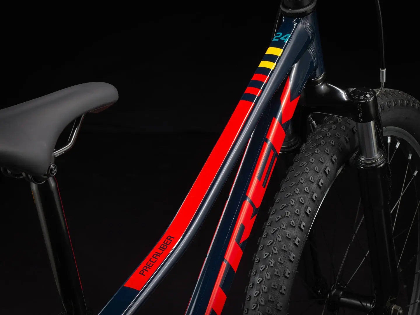 Trek Precaliber 24" 8-speed Suspension Nautical Navy Trek Bicycle Corporation