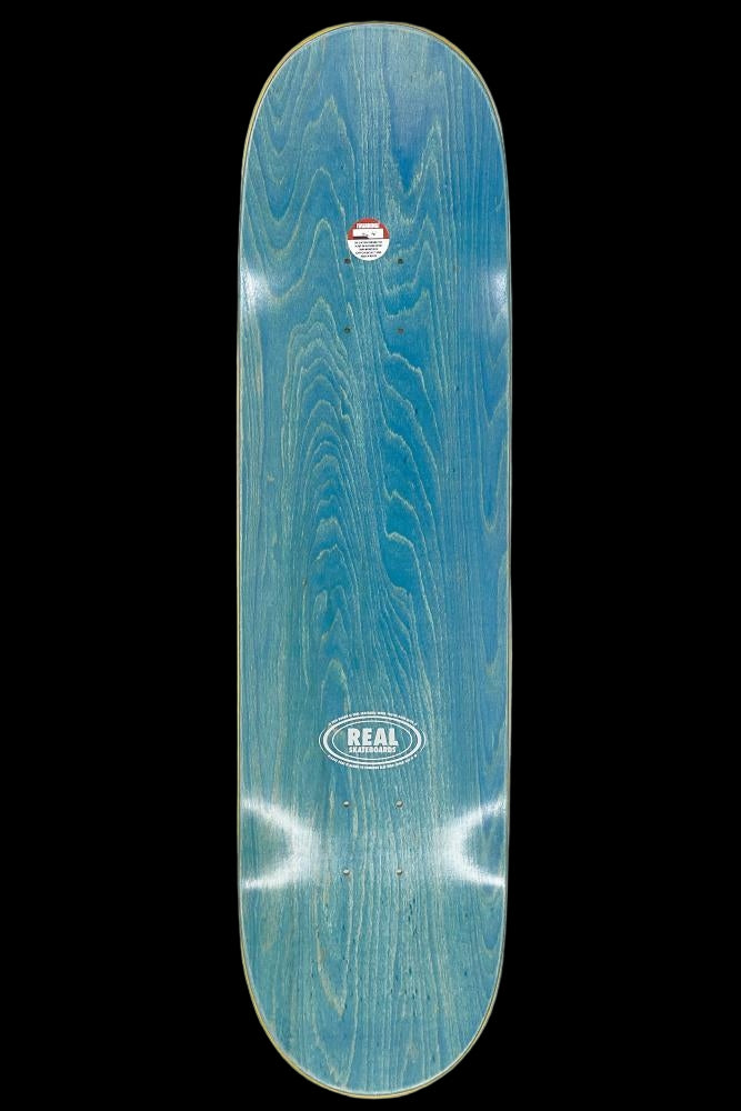 Real Skateboards Team Eclipsing Deck 7.6" - White BIKEFACTORY Hawaii