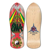 Jef Hartsel Red Stain Bottom (31" x 10.25") WB 14 5/8" LOA With Top Graphic Santa Monica Airlines