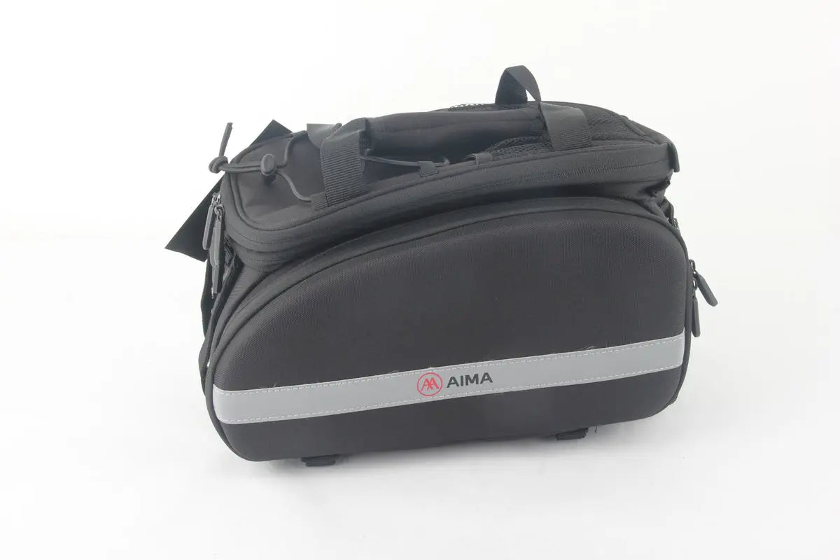 Aima Factory Aima/Kellyon Rack Top Bag Black - BIKEFACTORY HAWAII