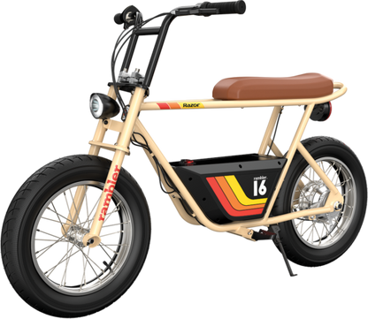 Razor Rambler 16 Electric Bike - Tan