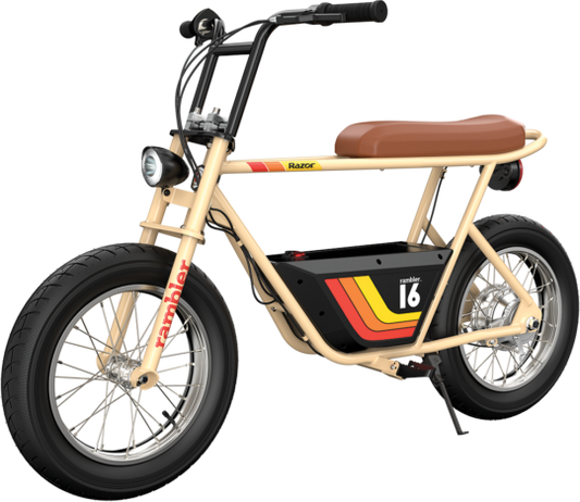 Razor Rambler 16 Electric Bike - Tan