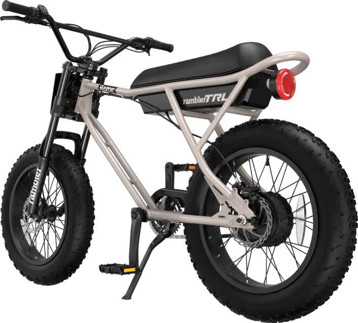 Razor Rambler 20 TRL Electric Bike - Tan/Black Razor