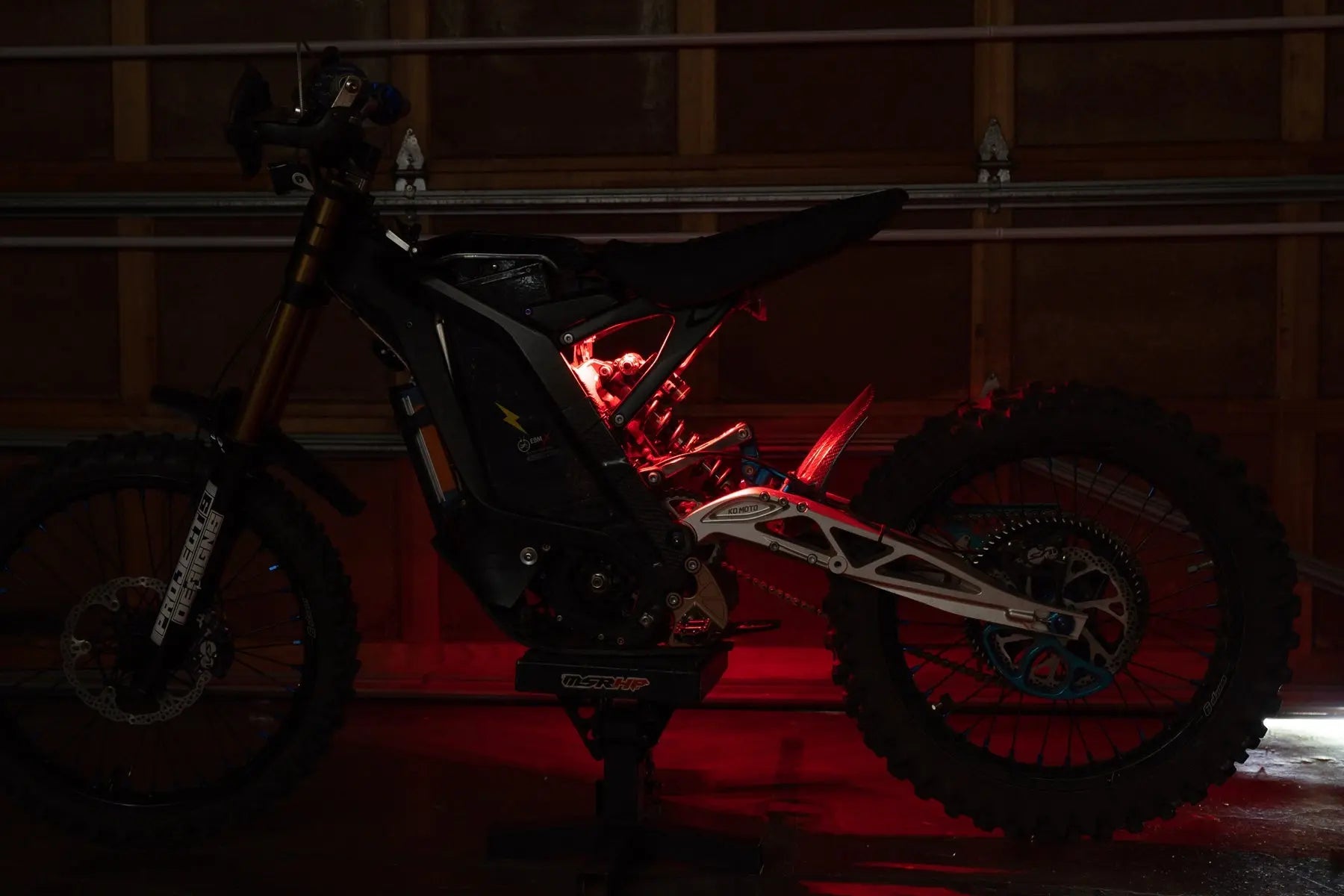 Project9 E-ride PRO S/SS Underglow Kit Red Project9