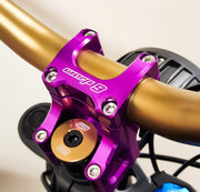 Warp 9 Direct Bar Mount Stem for Surron/Talaria - Purple