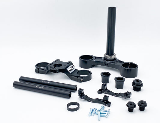 Warp 9 Bracket Triple Clamp and Fastace Fork Combo (250mm) Warp 9 Racing