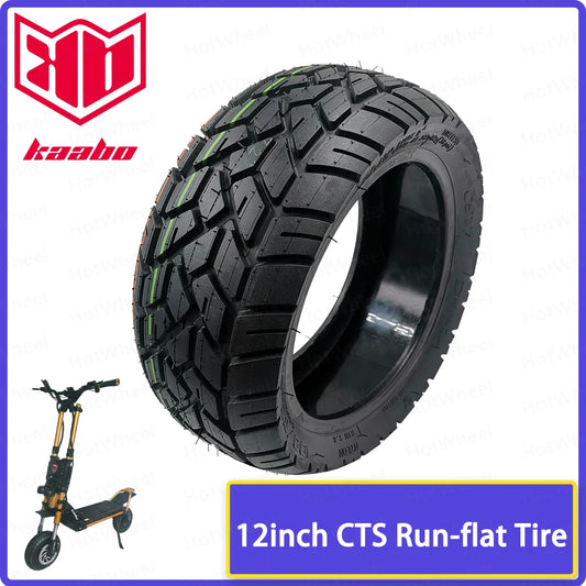 CST 12 inch 100/55-7 with Glue Run-flat Tire