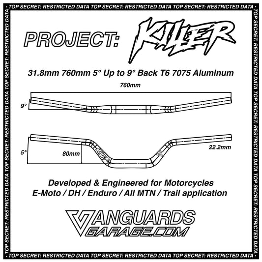 KILLER E-MOTO HANDLEBARS