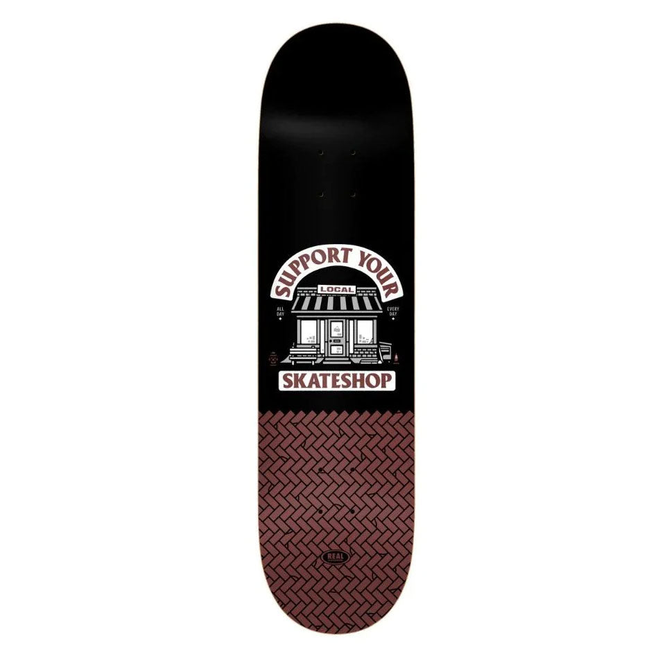 Real Skateboards Skate Shop Day Deck 8.5" BIKEFACTORY Hawaii