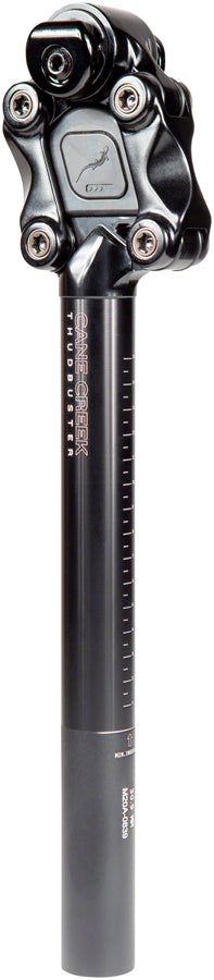 Cane Creek Thudbuster ST Suspension Seatpost - 31.6 x 375mm, 50mm, Black Cane Creek