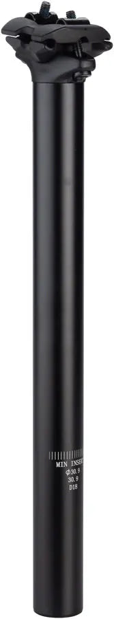 MSW/Dimension Two-Bolt Seatpost 30.9 x 350 Matte Black BIKEFACTORY Hawaii