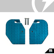 Stacyc Extended Footrest Cyan Anodized STACYC