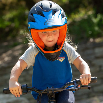 Stacyc H-D Sanction Helmet Black/Blue X-Small