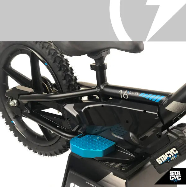 Stacyc Extended Footrest - Cyan STACYC