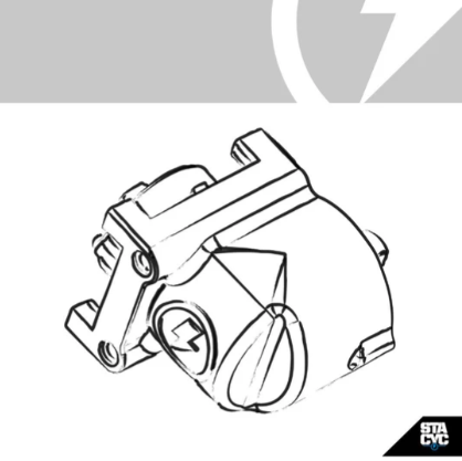 Stacyc 90 Degree Machined Gearbox UPGRADE Kit