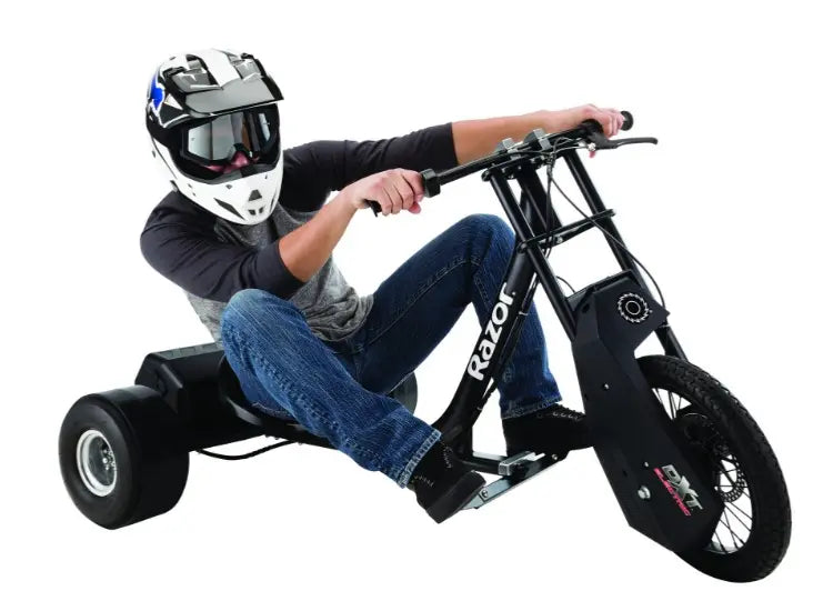 Razor DXT Electric Drift Trike Black Razor