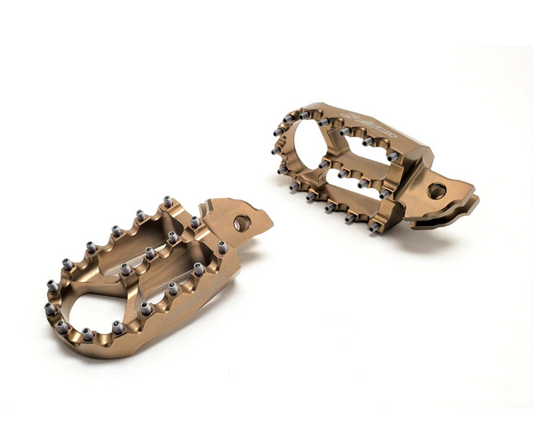 Warp 9 7075 Aluminum Foot Pegs for Surron - Magnesium