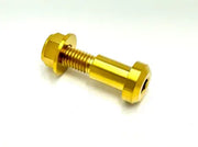 Titanium Rear Wheel Spacers for Surron/Segway/E-Ride Pro - Gold BIKEFACTORY Hawaii