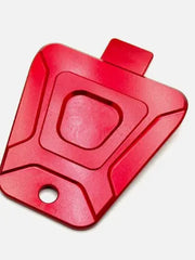 Custom Aluminum Horn Delete Cover for E-Ride Pro/Surron - Red BIKEFACTORY Hawaii