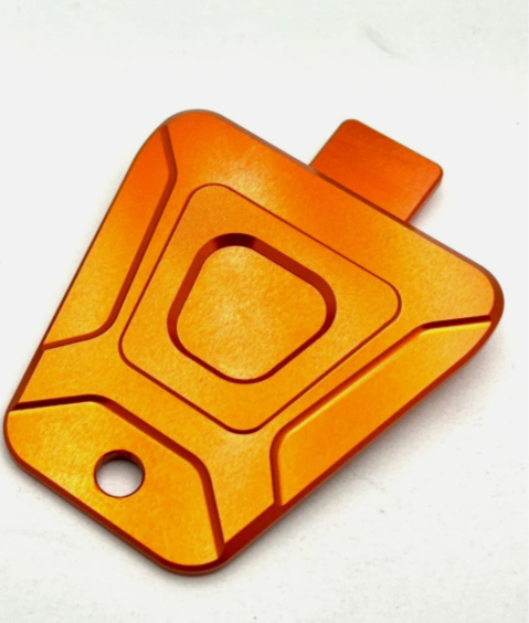 Custom Aluminum Horn Delete Cover E-Ride Pro/Surron - Gold