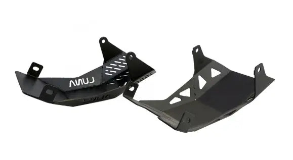Luna Stainless Steel Bash Guard for Surron - Matte Black Luna