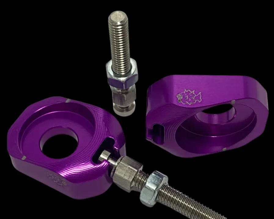 Prickly Motorsports Axle Blocks Purple Prickly Motorsports