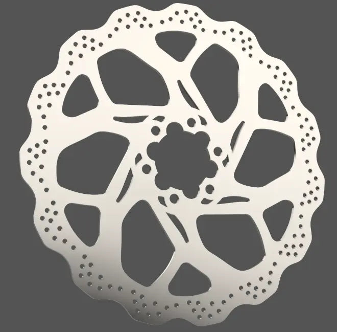 Prickly Motorsports 220mm Rotor Surron Front Prickly Motorsports