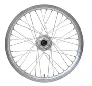 E Ride Pro 18" Rear Wheel Assembly w/ Fatty Tire 100/90-18 SHE7020 (Silver) E RIDE PRO