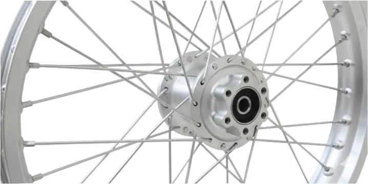 E Ride Pro 18" Rear Wheel Assembly w/ Fatty Tire 100/90-18 SHE7020 (Silver) E RIDE PRO
