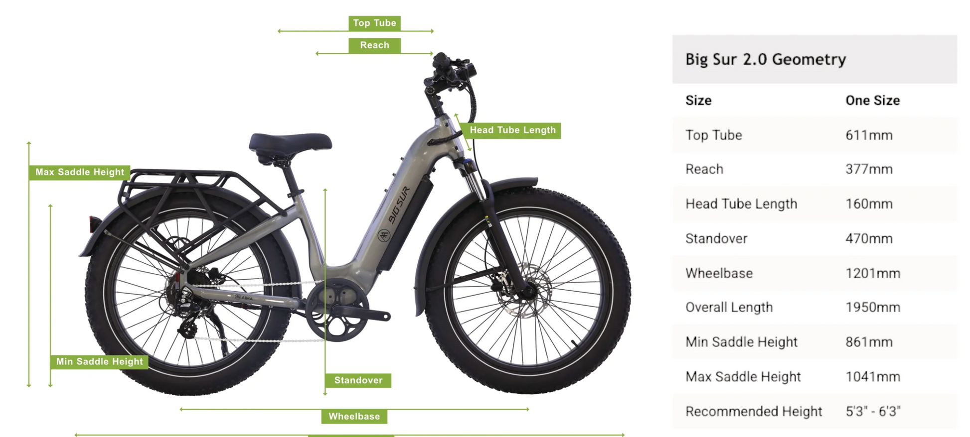 Aima Big Sur 2.0 26" Ebike AIMA