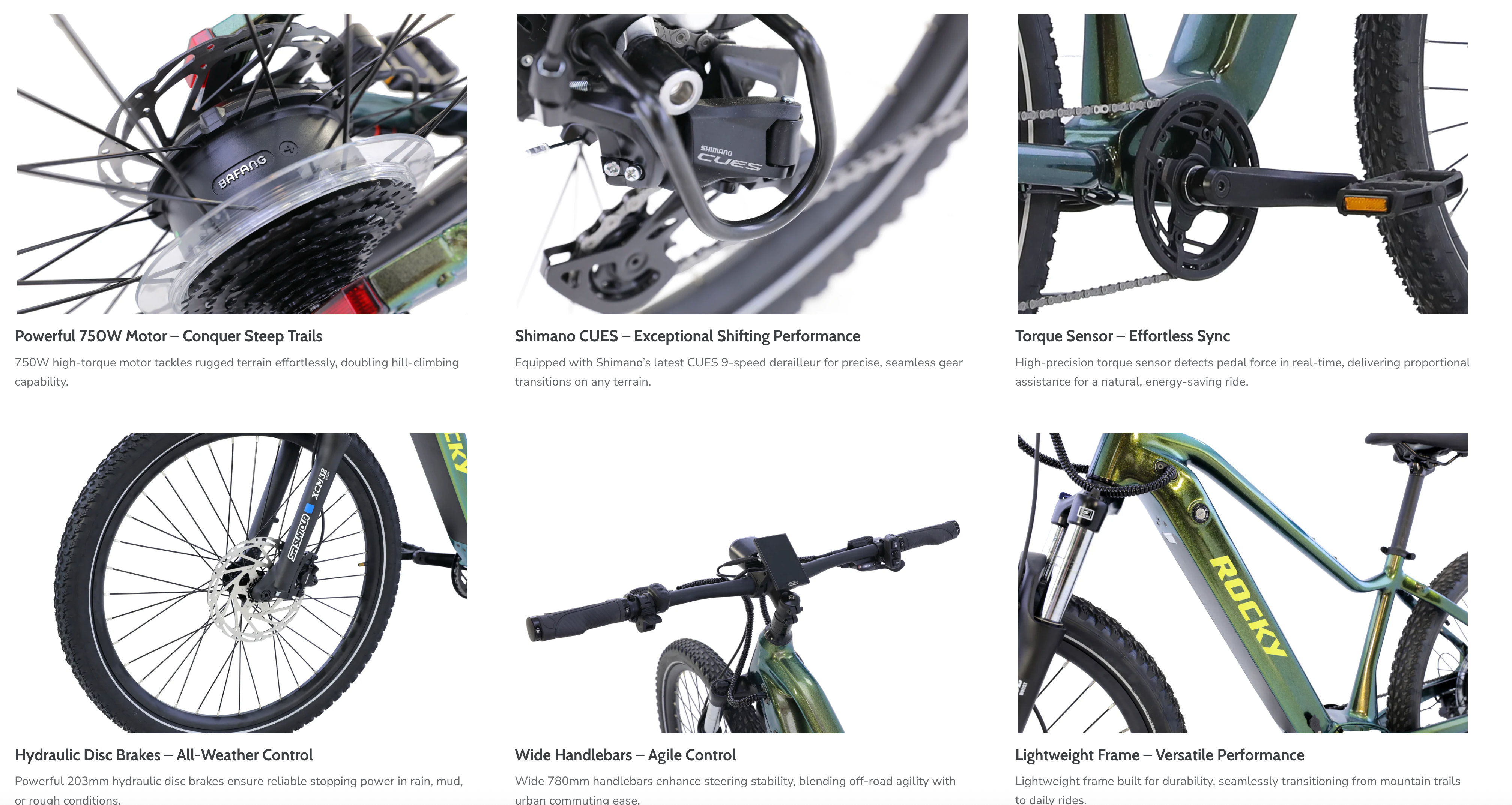 Aima Rocky 27.5" E-Mountain Bike AIMA