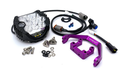 Warp 9 E-Moto "Big Light" Kit - Purple Warp 9 Racing