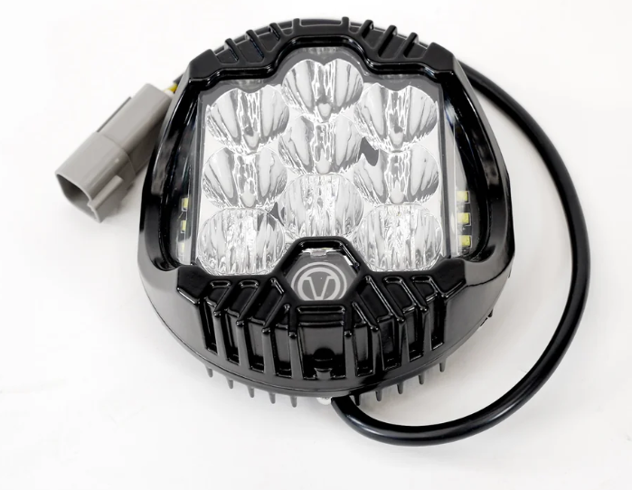 Warp 9 E-Moto "Big Light" Kit - Red Warp 9 Racing