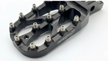 Warp 9 Black Ultra Bee Foot Pegs Warp 9 Racing