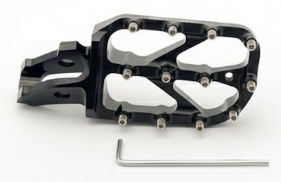 Warp 9 Black Ultra Bee Foot Pegs Warp 9 Racing