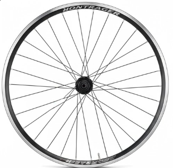 Bontrager AT-550/FM21 26" 36h SS Q/R Front Wheel Black