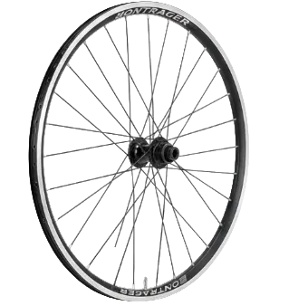 Bontrager AT-550/FM21 26" 36h SS Q/R Front Wheel Black