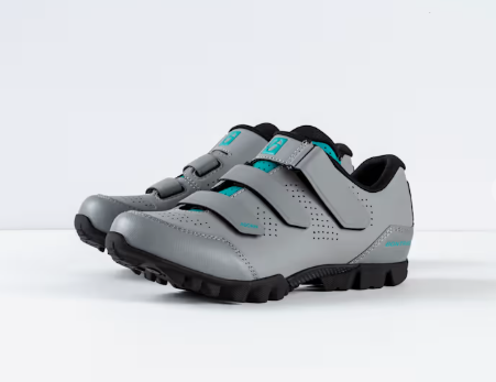 SHOE BONTRAGER ADORN WOMEN 36 GRAVEL/TEAL