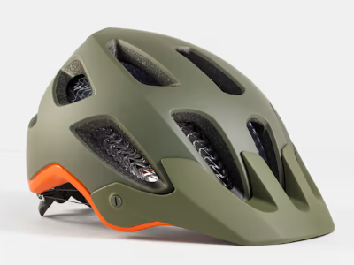 Bontrager Rally WaveCel Helmet Small Olive Grey/Roarange CPSC