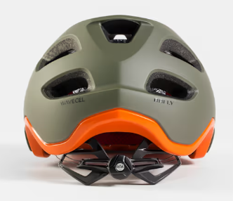 Bontrager Rally WaveCel Helmet Small Olive Grey/Roarange CPSC