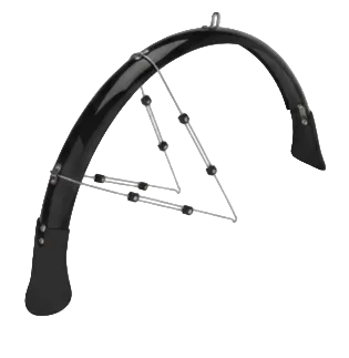 Bontrager NCS Fender Set 26 x 1.75-2.25", Black