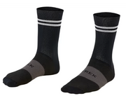 Trek Race Reflective Crew Cycling Sock - Black (L)