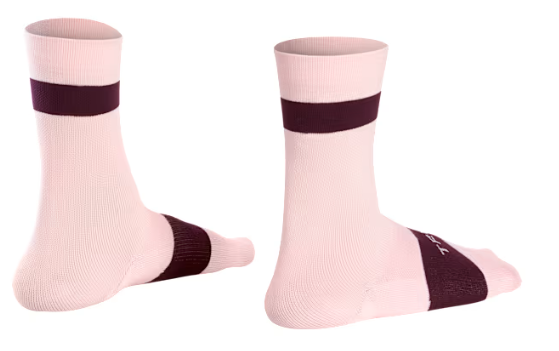 Trek Race Crew Cycling Sock - Blush (S)