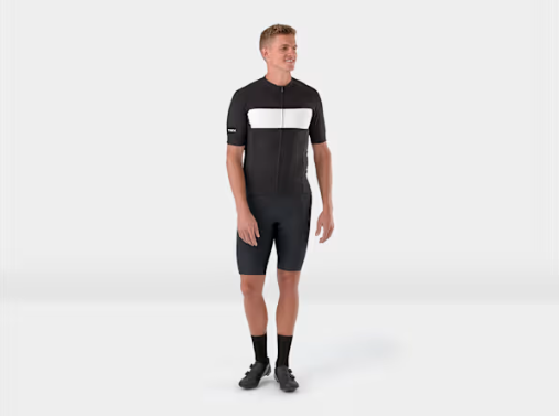 Trek Circuit LTD Cycling Jersey - Black/White (XXL)